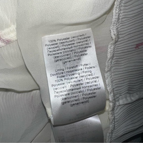 Ganni White and Pink Tiered Dress - Picture 8 of 12